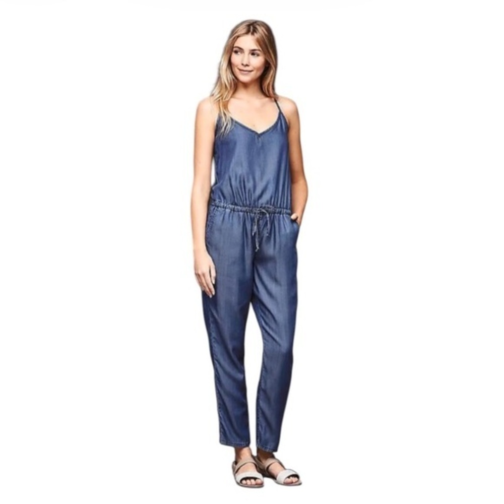 GAP Denim Jumpsuit